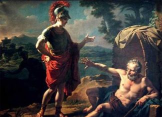 Диоген из Синопе и Александар Велики