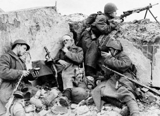 Чудо Светог Николе у војничком рову 1944.