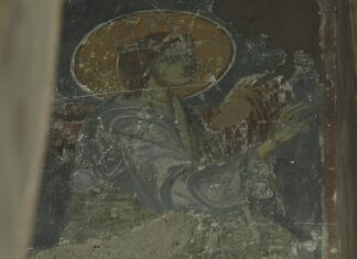 Сви смо чули за фреску „БЕЛОГ АНЂЕЛА“ А да ли знате где се налази фреска „ПЛАВОГ АНЂЕЛА“?