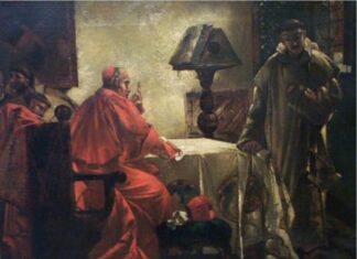 Фјодор М. ДОСТОЈЕВСКИ: „Он силази на вруће тргове јужног града у којем је баш јучер на величанственој ломачи, велики инквизитор, одједном спалио готово стотину јеретика ad maiorem gloriam Dei!“