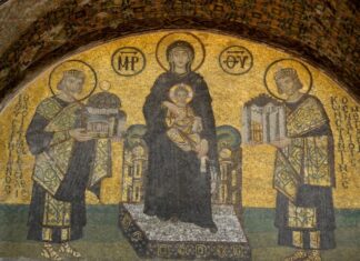 Живот Kонстантина Великог: Успостављање тетрархије и Диоклецијанови прогони хришћана