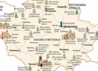 ЕВО ШТА ЈЕ ОСТАЛО ОД 1300 СРПСКИХ ЦРКАВА НА КОСМЕТУ! (МАПА)