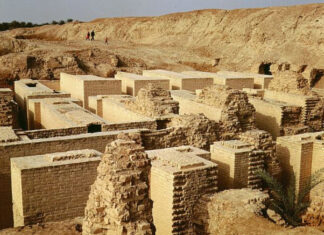 Висећи вртови из Вавилона, једно од седам светских чуда старог света