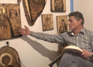 СРБИЈАНА СВЕТОЈ ГОРИ ОТKРИО БОЖЈИ ДАР: Милован је самоуки иконописац, а његова дела обилазе свет!