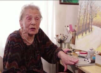 Стоти рођендан прославила самосталном изложбом иако је почела да слика тек у деветој деценији