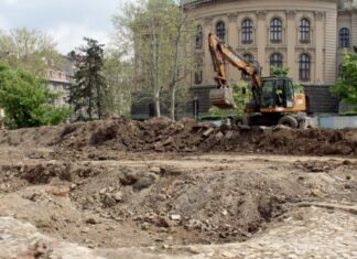 Археолози се надају подземној цркви код Дома Народне скупштине