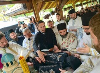 Пресвлачење моштију Св. Зосиме Чудотворца у манастиру Туман 28. мај 2023.