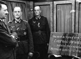 Хитлеру за 52. рођендан поклонили мермерну таблу из Сарајева