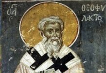 Свети Теофилакт Исповедник, Епископ никомидијски