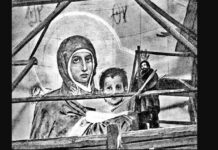 Јављање Богородице градитељима Владимирске Саборне цркве