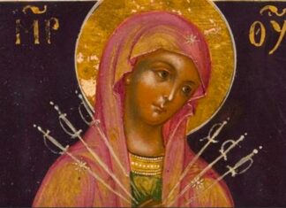 Татјана Володина: Сузе на икони Мајке Божије