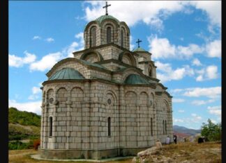 РАЗРУШЕЊЕ МАНАСТРИРА КОСИЈЕРЕВА ОД ВАРВАРА ХХ ВИЈЕКА