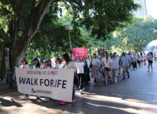 „Четвртина следеће генерације Аустралијанаца недостаје“, каже организација Love Australia уочи јавне шетње против абортуса