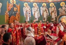 Слава храма Светог великомученика Димитрија на Новом Београду