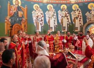 Слава храма Светог великомученика Димитрија на Новом Београду