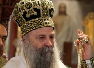 Милош Димић: Патријарх Порфирије у медијима