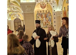 Божићно даривање у храму Светог Саве на Врачару