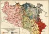 Оно што данас називамо ЦЕНТРАЛНОМ СРБИЈОМ некада се звало СЕВЕРНА СРБИЈА (Цвијићева мапа показује порекло становништва с краја XIX века)