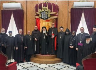 Васкршња порука хришћанских поглавара из Јерусалимске патријаршије о рату