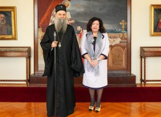 Патријарх Порфирије разговарао са специјалним изаслаником Уједињеног Краљевства за Западни Балкан